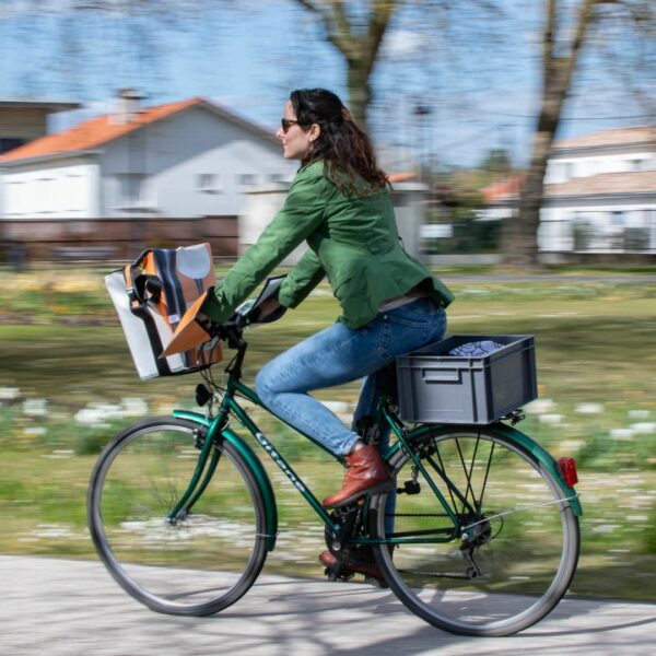 Protège-mains recyclé pour vélo