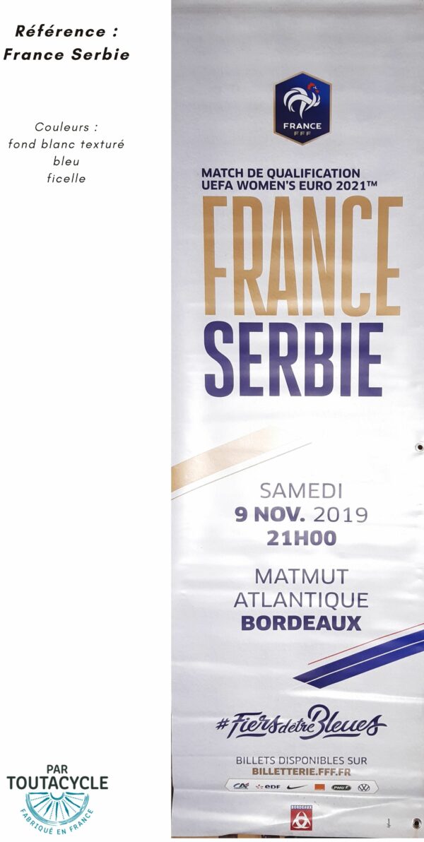 affiche France Serbie