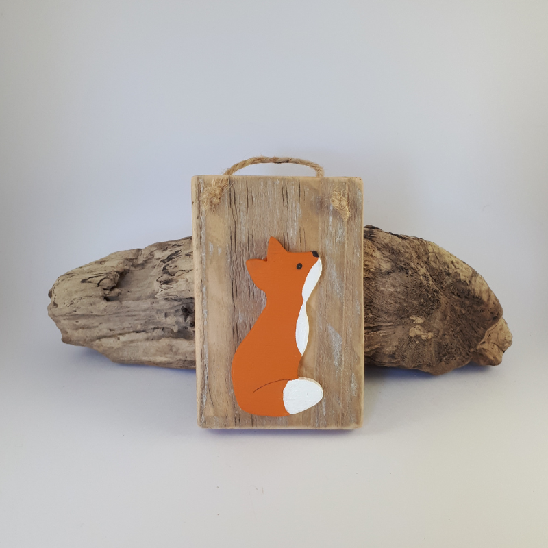surcyclage du bois palette : renard